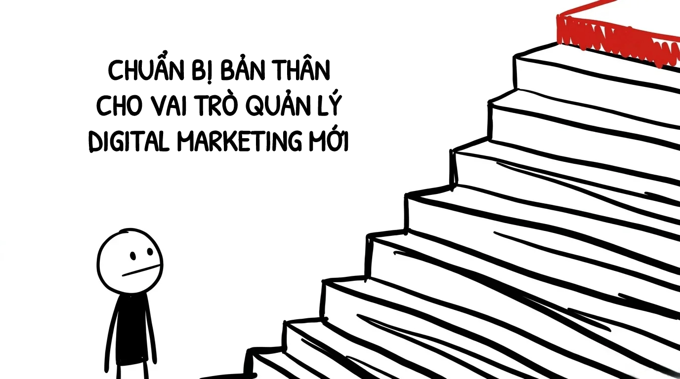 chuẩn bị bản thân cho vai trò quản lý digital marketing mới
