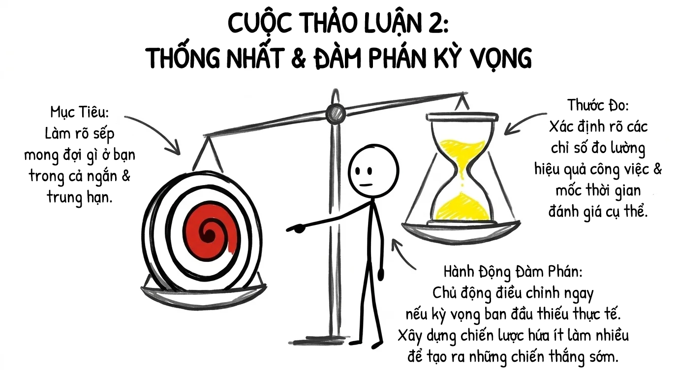 cuộc thảo luận 2 thống nhất và đàm phán kỳ vọng