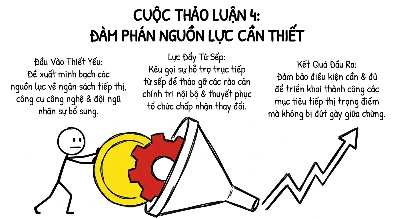 cuộc thảo luận 4 đàm phán nguồn lực cần thiết