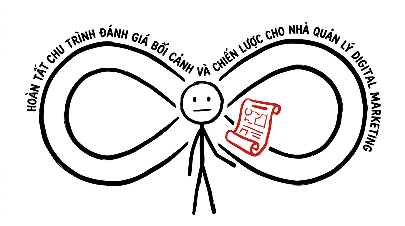hoàn tất chu trình đánh giá bối cảnh và chiến lược