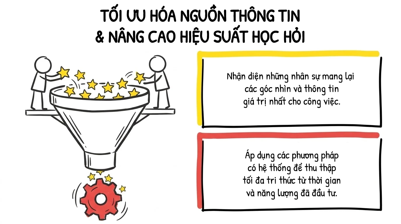 tối ưu hóa nguồn thông tin và nâng cao hiệu suất học hỏi