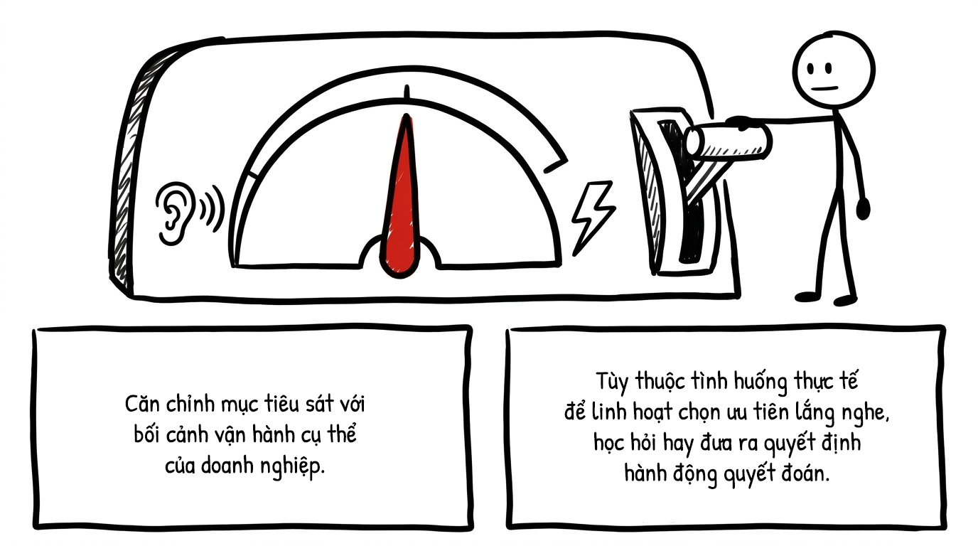 căn chỉnh mục tiêu