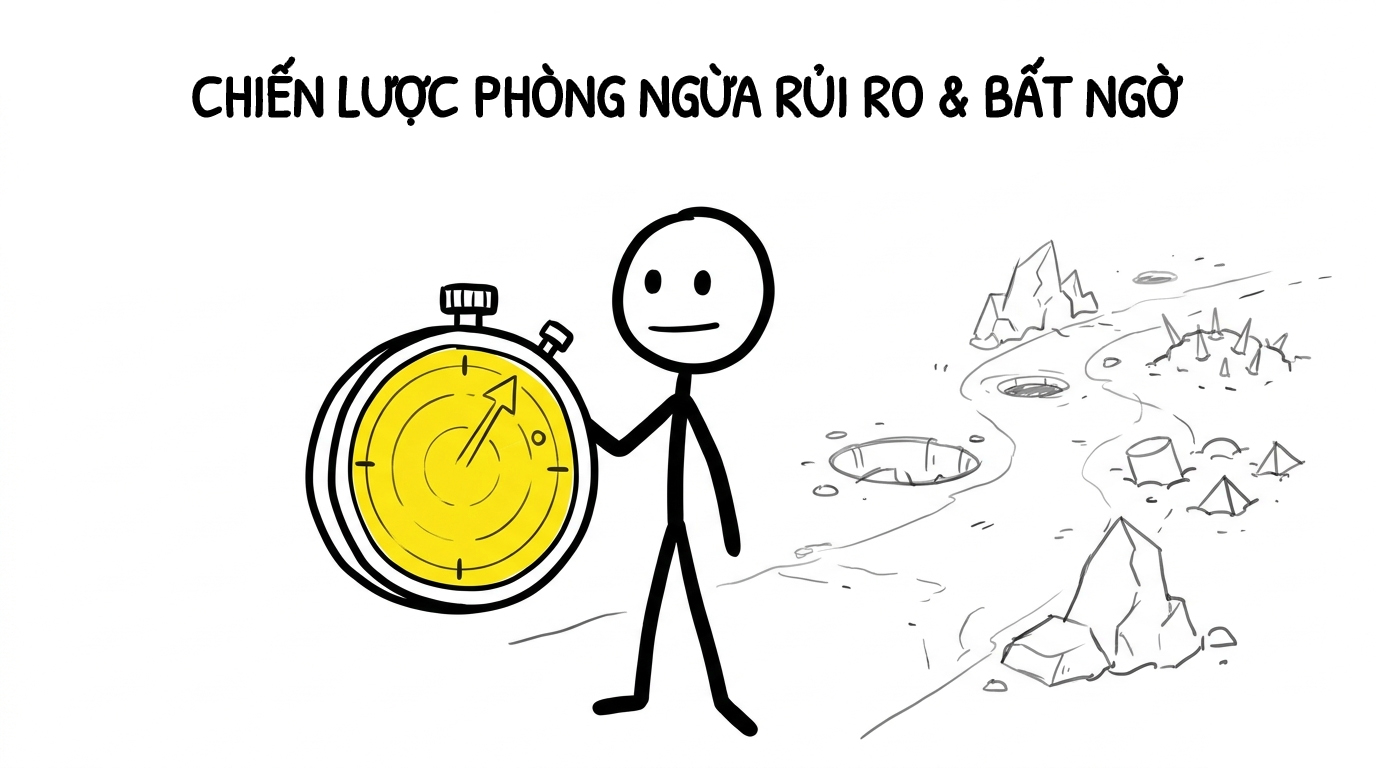 chiến lược phòng ngừa rủi ro và bất ngờ
